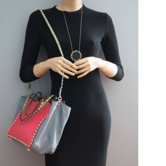 🎈Sold xtra pics valentino Colorblock Rockstud - Picture 15 of 16